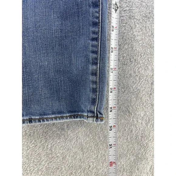 Levi's Men's Medium Wash Blue Denim Jeans Size 32x32 Tapered - Picture 11 of 12